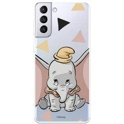 Funda para Galaxy S21 Plus Oficial de Disney Dumbo Silueta Transparente - Dumbo