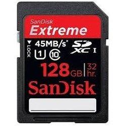 Tarjeta SDHC Extreme Sandisk 128GB