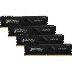 Kingston FURY Beast DDR4 3600 MHz 32GB 4x8GB CL17