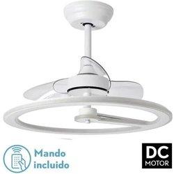 Akunadecor - Ventilador De Techo Metal Blanco Chom