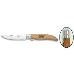 Navaja Mam Modelo Iberica Con Mango De Madera Y Hoja De Acero Inox 7.2 Cm Sistema De Bloqueo 14021