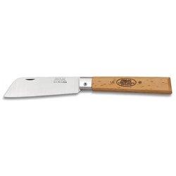 Navaja Punta Cortada Mam con Mango de Madera y Hoja de Acero Inox 8 Cm, 14013