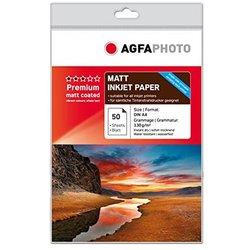 Papel para impresoras de inyección de tinta AGFAPHOTO AP13050A4M