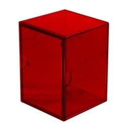 Ultra Pro Eclipse 2-Piece Deck Box: Apple Red - For Pokemon game, MTG, Baseball, Basketball, Football card and other Trading Cards or Board Games storage