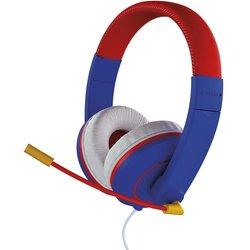 Gioteck XH-100S Auriculares Estéreo con Cable Rojo/Azul Multiplataforma