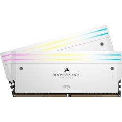 Corsair Dominator Titanium DDR5 6600MHz 96GB 2x48GB CL32 XMP Blanco