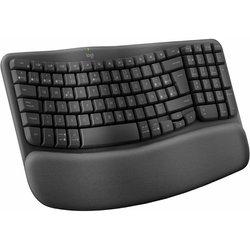 Teclado Logitech Wave Keys Bluetooth Negro