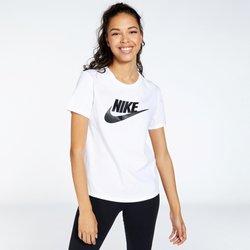 Camiseta de Mujer NIKE Algodón (L)