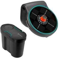 Gardena Programador de riego + tanque de agua Aquabloom (Apto para: Riego del jardín, Negro)