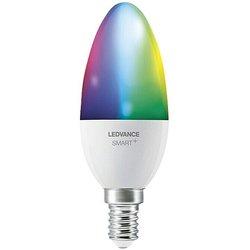 Ledvance Smart+ WiFi Bombilla LED Candle (E14, Intensidad regulable, RGBW, 470 lm, 5 W)