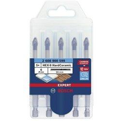 Bosch Set Broca Azulejo Expert Hex-9 Hardceramic 6 Mm 5 Unidades