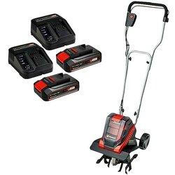 Einhell Power X-Change 18V Azada de batería GE-CR 30 + Batería y cargador PXC-Starter kit (36 V, 2 baterías, Anchura de trabajo: 30 cm) + Garantía...