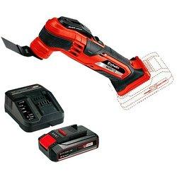 Einhell Power X-Change 18V Multiherramienta de batería Varrito + PXC-Starter Kit (18 V, 1 batería, 2,5 Ah, Ángulo de oscilación: 3,2°) + Garantía...