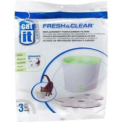 Filtros de recambio de fuentes y bebederos Catit - Catit Design Fresh & Clear 2 l (3 uds.)