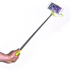 Mini Selfie Stick CELLY con Cables Verde