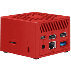 Leotec MiniPC N100 8GB 128GB Rojo