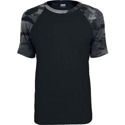 Camiseta URBAN CLASSICS Algodón Hombre (S - Negro)