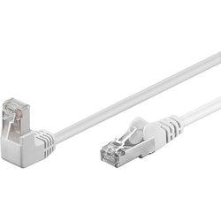 Goobay Cable de Red RJ-45 Cat5e F/UTP 1m Blanco