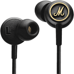 Auriculares de botón - Marshall Mode EQ, Botón ecualizador, Micrófono, Negro