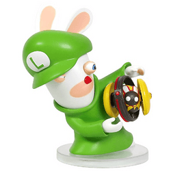 Figura - Mario + Rabbid Kingdom Battle, Luigi, 8 cm