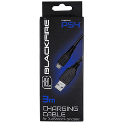 Cable Blackfire PS4 USB-A a Micro USB