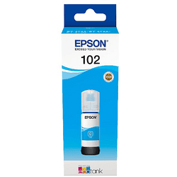 Tinta EPSON 102 EcoTank Azul