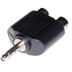 Adaptador Audio Jack 3.5 Macho a 2xRCA Hembra