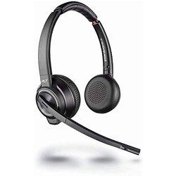 POLY W8220 Auriculares Inalámbrico Diadema Oficina/Centro de llamadas Bluetooth Negro