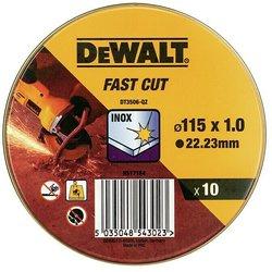 Dewalt dt3506 pack 10 discos 115x1mm