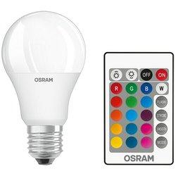 Bombilla led e27 estándar 806 lúmenes 9w rgb osram + mando