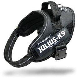 Arnés Julius-K9 Power negro para perros - Talla Mini