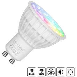 Bombilla led wifi gu10 bulb 4w rgb+cct rgb + blanco dual