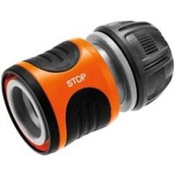 Conector De La Manguera Gardena Water Stop 13-15 Mm Gris/Naranja (18213-50) GARDENA