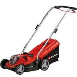 GE-CM 18/33 Li-Solo Cortacésped de empuje a gasolina Batería Negro, Rojo