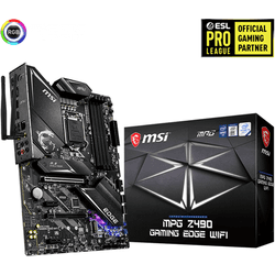 msi intel  mpg z490 gaming edge wifi lga 1200