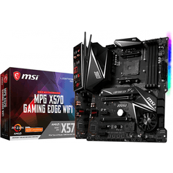 placa amd ryzen msi x570 mpg gaming edge wifi am4 ddr4 pcx atx