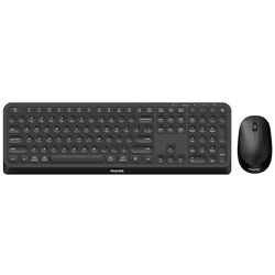 Teclado PHILIPS 64663 Negro