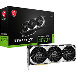 tarjeta grafica msi nvidia rtx 4070 ti ventus 3x e oc | 12gb | gddr6x