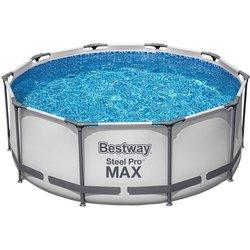 Bestway Steel Pro MAX redonda 305x100 cm - Conjunto de Piscina Desmontable