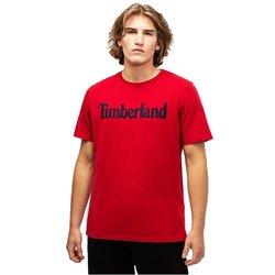 Camiseta timberland kennebec linear rojo hombre