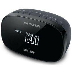 Radio Despertador MUSE Duplo Negro M150Cdb