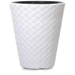 Maceta PROSPERPLAST Matuba (Blanco - 30 x 30 x 35 cm)