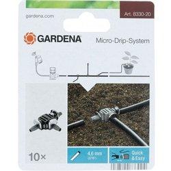 T Conector Gardena 4.6 Mm Gris (8330-20) GARDENA