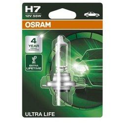 Lámpara H7 12V55W Ultra Life® Blíster OSRAM