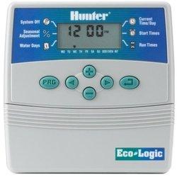 Programador de riego hunter eco logic interior - 6 zonas