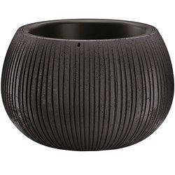 Maceta PROSPERPLAST Beton Bowl (Negro - 18 x 18 x 13.6 cm)