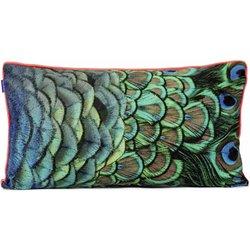 Peacock funda de cojín decorativo 50x30 cm