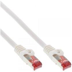 InLine 76133W 0.3m Cat6 S/FTP (S-STP) Blanco cable