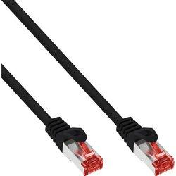 InLine 76150S cable de red 0,5 m Cat6 S/FTP (S-STP) Negro