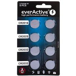 Pila Litio tipo Botón EVERACTIVE CR2025 (1 Und)